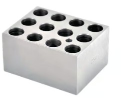 BLOQUE METALICO P/TUBOS 15 mL CONICOS