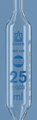 PIPETA 2 AFOROS 50 ML CLASE AS BLAUBRAND CERT. (6)