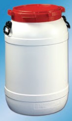 BIDON 68,5 L HDPE B/ANCHA C/TAPA 410X632 MM