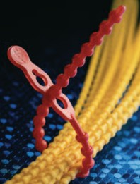 BRIDA ROJA REUTILIZABLE 320 MM (1000)