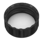 TAPONES ROSCA  PP NEGRO C/INSERTO ESPUMA PE 80MM