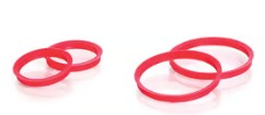 ANILLO DE VACIADO GL 45 ROJO (10)