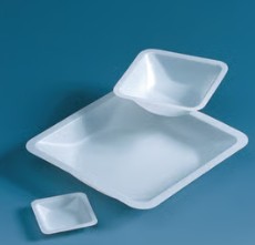 CUBETA PARA PESAR 140X140X23 mm 250 ml PS (500)