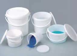 CUBO PP BLANCO C/TAPA HERMETICA (10 L)