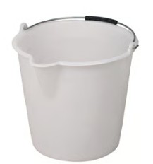 CUBO PLASTICO 12 L LDPE C/ASA