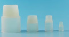 TAPON SILICONA C/REBORDE REVERSIBLE 7,10 MM (100)