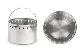 CESTILLO ACERO INOX. CIEGO P/AUTOCLAVE 79 L