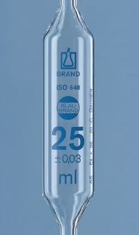 PIPETA 1 AFORO 30 ML BLAUBRAND CLASE A