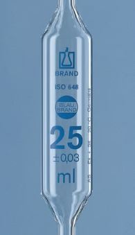 PIPETA 1 AFORO 8 ML BLAUBRAND CLASE AS CERTIFICADA