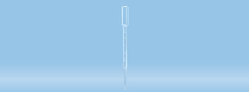 PIPETA PASTEUR PLASTICO 3,5 ML GRAD 3 ML (500)