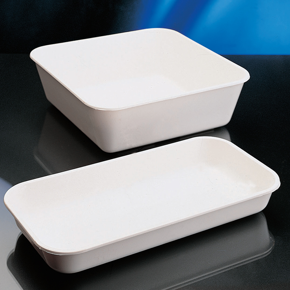 BANDEJA PLASTICO 350X250X80 ABS BLANCA