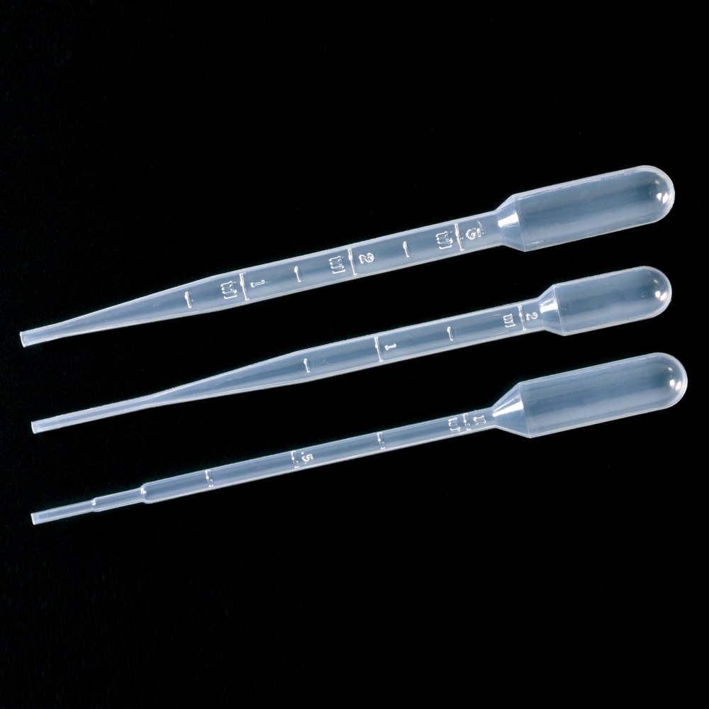 PIPETA PASTEUR PLASTICO 3 ML ESTERIL. (1000)