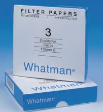 FILTRO WHATMAN Nº3 70 MM(100)