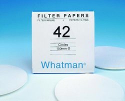 FILTRO WHATMAN Nº42 12,5 CM (100)