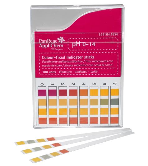 PAPEL INDICADOR PH 0-14 (TIRA)