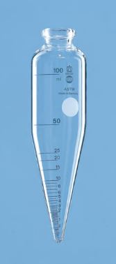 TUBO CENTRIFUGA100 ML S/ASTM  CILINDRIC D 96 44x6