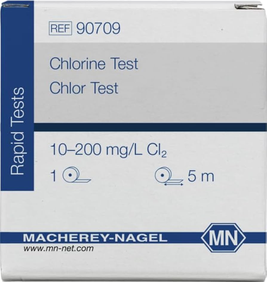 CLORO PAPEL INDICADOR  10-200 PPM ROLLO 5 METROS