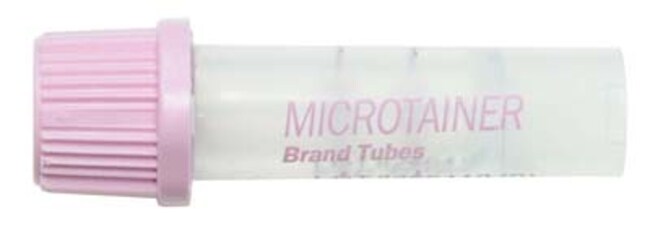 TUBO MICROTAINER EDTA (50) +