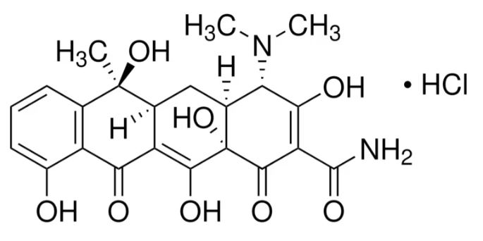 CLOROTETRACILINA HCL (25)