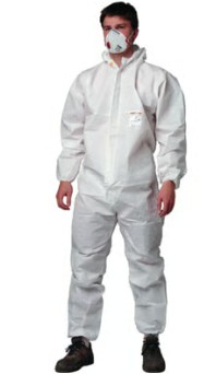BUZO DESECHABLE SMS CAT.III/TIPO 5/6 TALLA L (25)