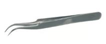 PINZA DISECCION 105MM CURVA PUNTA FINA