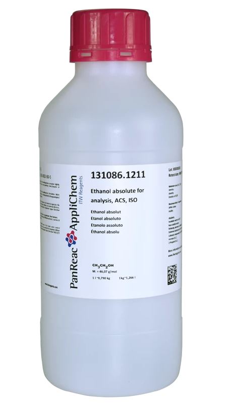 ETANOL ABSOLUTO PA (1000) ENV. PLASTICO